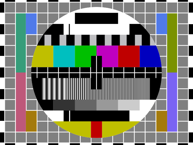 Philips PM5544 test pattern